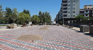 Turgutlu'daki yol yapım çalışmalarına inceleme