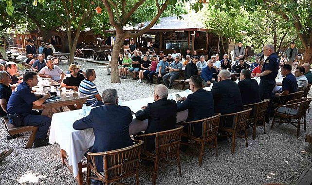 Turizm Güvenlik Toplantısı Kumluca'da yapıldı