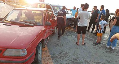 Türkeli'de trafik kazası: 1 yaralı