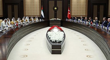 Türkiye ile BAE arasında 7 anlaşma imzalandu