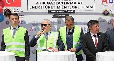 Türkiye'de ilk olacak projenin temeli Sivas'ta atıldı