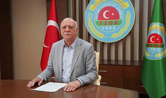 TZOB Başkanı Bayraktar: "İçinde bulunduğumuz hasat döneminde çiftçilerimiz kuraklıkla nedeniyle yüzde 85'lere varan oranda verim düşüklüğüyle yüzleşmiştir"