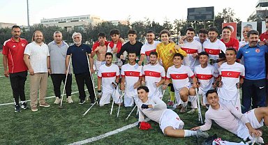 U23 Ampute Futbol Milli Takımı, Polonya'yı mağlup etti