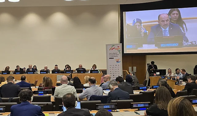 UCLG Başkanı Altay'dan BM'de barış ve adalet vurgusu