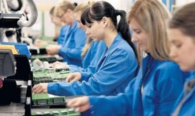 Ücretli çalışan sayısı yıllık yüzde 1,2 arttı