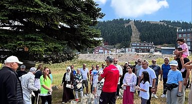 Uludağ'da yangına karşı temizlik seferberliği