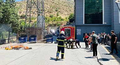 Uludere Devlet Hastanesinde 'kırmızı kod' tatbikatı