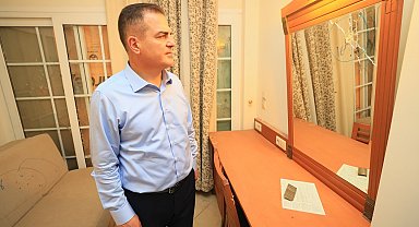 Vali Akbıyık, 15 Temmuz direnişinin sembol noktasında incelemelerde bulundu