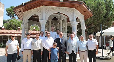 Vali Canbolat, Nasuh Paşa Külliyesi'nde öğrencilerle bir araya geldi