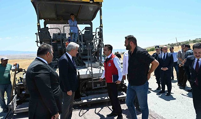 Vali Makas, Delice'de yapılan devlet yatırımlarını yerinde inceledi