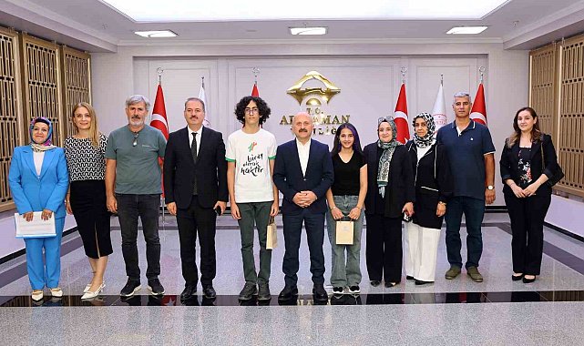 Vali Osman Varol, LGS şampiyonlarını ağırladı