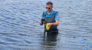 Van'da su kaynaklarında balıklandırma potansiyeli ölçülüyor