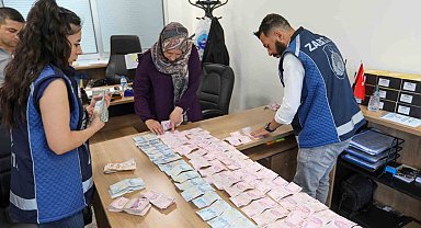Van'da yakalanan dilencinin üzerinden 75 bin 950 TL çıktı
