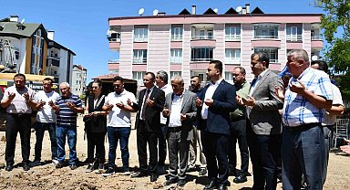 Vezirköprü'de yeni 112 Acil Sağlık Hizmetleri İstasyonu'nun temel atıldı