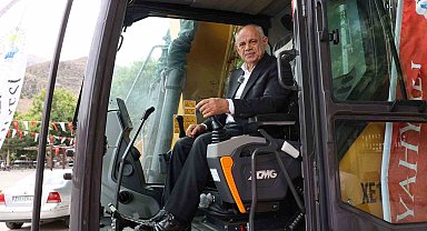 Yahyalı Belediyesi, araç filosuna yeni bir iş makinesi daha ekledi