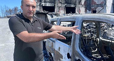 Yangından etkilenen Otokent, enkaz halde yardım bekliyor