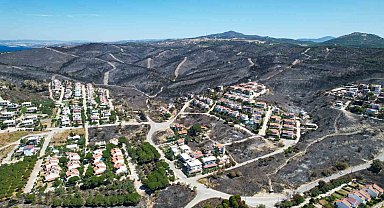 Yangından geriye gözyaşı kaldı