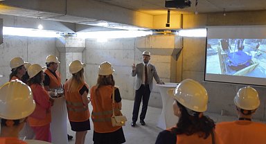 YAPİDER, Bursa'nınilk sismik izolatörlü projesini yerinde inceledi