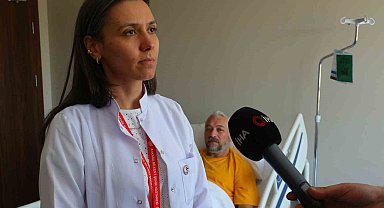 Yara tedavisiyle ayağının kesilmesinden kurtuldu