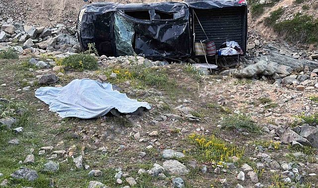 Yayla yolunda feci kaza: 1 ölü, 5 yaralı