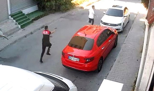 Yemek molasında olan yunus ekipleri silahlı saldırıyı önledi