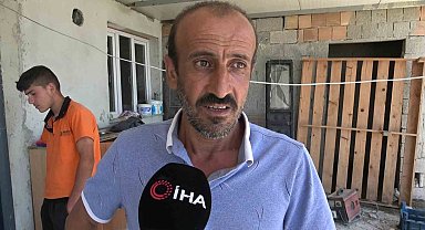 Yılana benzerliğiyle dikkat çeken 1 buçuk metrelik kertenkele kameralara yakalandı