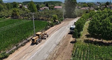 Yol genişletme çalışmaları devam ediyor