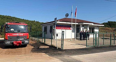 Yukarı Hereke itfaiye binası hizmete girdi