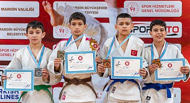 Yunusemreli judocular Mardin'den başarıyla döndü