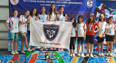 Yüzme takımından bir başarı daha