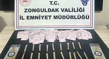 Zonguldak'ta uyuşturucu operasyonu: 3 tutuklama