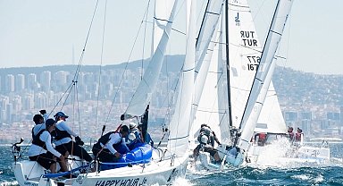 13. TAYK–Eker Olympos Regatta'da J70 fırtınası