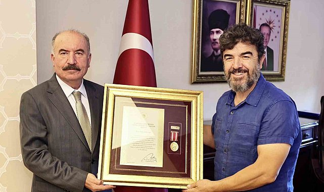 15 Temmuz gazisine devlet övünç madalyası verildi