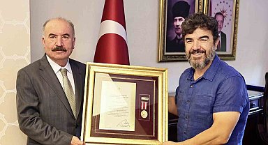 15 Temmuz gazisine devlet övünç madalyası verildi