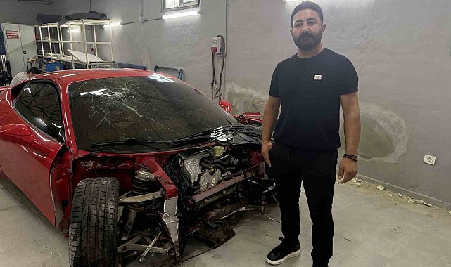 17 milyon liralık Ferrari kazasını yapan usta yaşananları anlattı