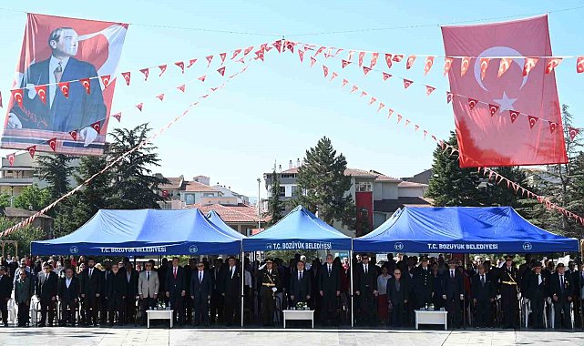 30 Ağustos Zafer Bayramı Bozüyük'te coşku ile kutlandı