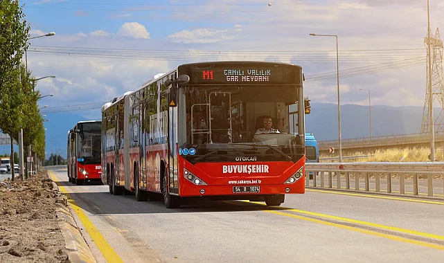 30 Ağustos'ta Sakarya'da ulaşım ücretsiz