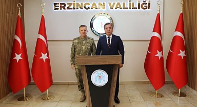 3'üncü Ordu Komutanı Erzincan'da göreve başladı