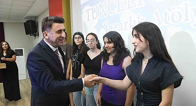 'Tunceli Yazıyor' Projesi kapanış programı düzenlendi