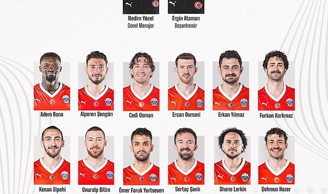 A Milli Basketbol Erkek Takımı'nın EuroBasket 2025 kadrosu açıklandı