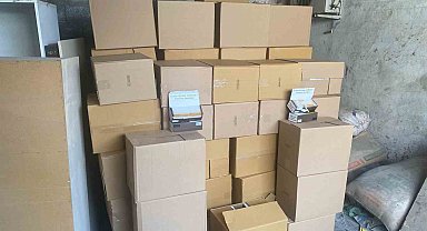Adana'da 2 milyon 800 bin adet gümrük kaçağı makaron ele geçirildi