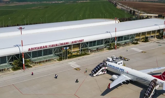 Adıyaman Havalimanı'nda silahlı saldırı paniği!