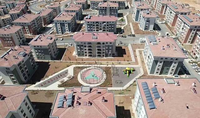 Adıyaman İndere Toplu Konutları'nda sona gelindi