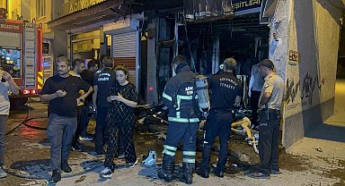 Adıyaman'da giyim mağazasına molotofkokteyli saldırı