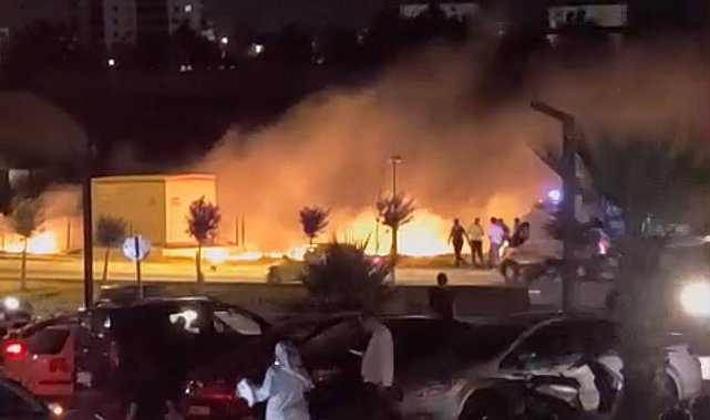 Adıyaman'da patlayan trafo korkuttu