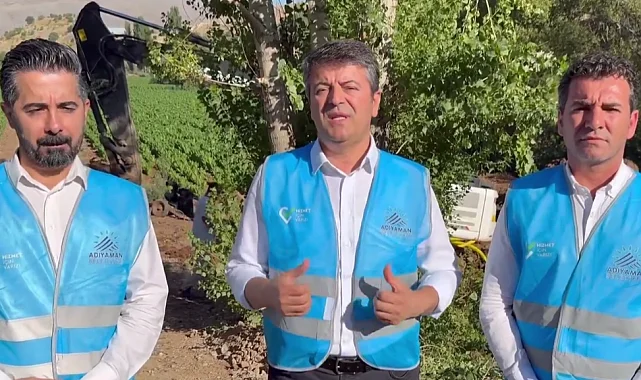 Adıyaman'da göreve iadesi ardından ilk ziyareti Havşeri İsale Hattı'na yaptı