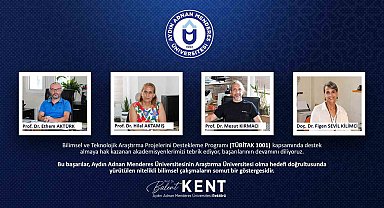 ADÜ'lü akademisyenlerden önemli başarı