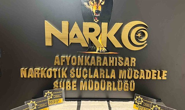 Afyonkarahisar'da uyuşturucu operasyonu