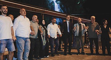 Ağaran Şelalesi'nde sanat rüzgarı esti
