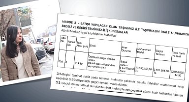 Ağrı Belediyesi'nin arsa satışı tepki çekti: Kültürel miras satılıyor!